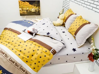 Купить дешевое постельное белье от производителя в магазине LaScala.ua Y230-012