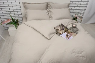 Беживый постельное белье купить в интернет магазине LaScala.ua WC-006