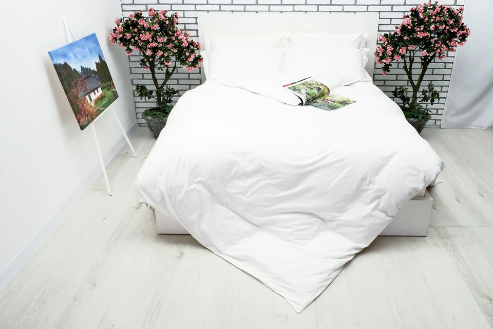 Белое постельное белье купить в интернет магазине LaScala.ua S-01